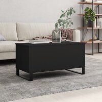 vidaXL Couchtisch Schwarz 90x44,5x45 cm Holzwerkstoff