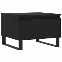 vidaXL Couchtisch Schwarz 50x46x35 cm Holzwerkstoff