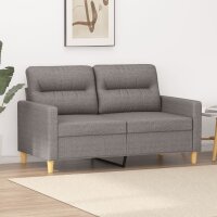 vidaXL 2-Sitzer-Sofa Taupe 120 cm Stoff