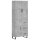 vidaXL Highboard Betongrau 69,5x34x180 cm Holzwerkstoff