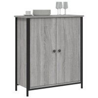 vidaXL Sideboard Grau Sonoma 70x30x80 cm Holzwerkstoff