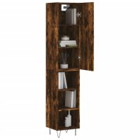 vidaXL Highboard R&auml;uchereiche 34,5x34x180 cm Holzwerkstoff