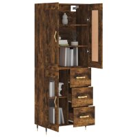 vidaXL Highboard R&auml;uchereiche 69,5x34x180 cm Holzwerkstoff