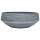 vidaXL Aufsatzwaschbecken Grau Rund Ø41x14 cm Keramik