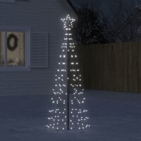 vidaXL LED-Weihnachtsbaum mit Erdspießen 220 LEDs...