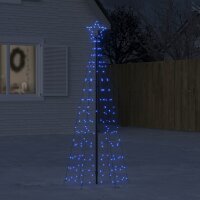vidaXL LED-Weihnachtsbaum mit Erdspießen 220 LEDs...
