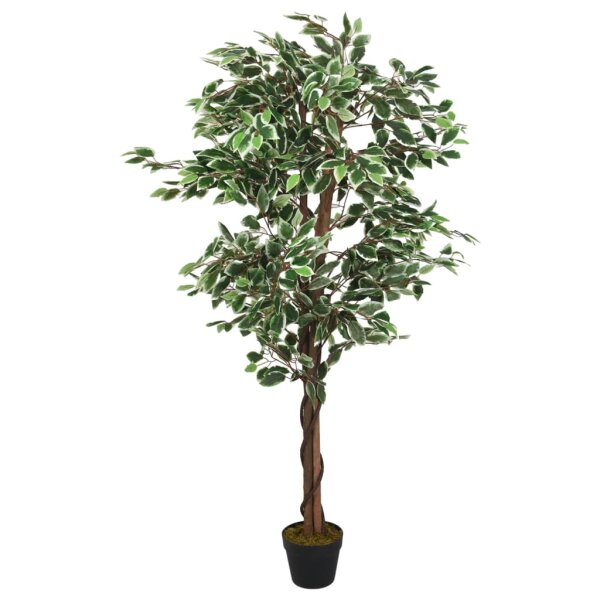 vidaXL Ficusbaum K&uuml;nstlich 1008 Bl&auml;tter 180 cm Gr&uuml;n