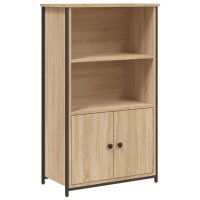 vidaXL Highboard Sonoma-Eiche 62x32x103,5 cm Holzwerkstoff