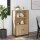 vidaXL Highboard Sonoma-Eiche 62x32x103,5 cm Holzwerkstoff