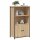 vidaXL Highboard Sonoma-Eiche 62x32x103,5 cm Holzwerkstoff