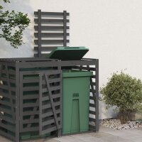 vidaXL Erweiterung für Mülltonnenbox Grau...