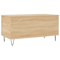 vidaXL Couchtisch Sonoma-Eiche 90x44,5x45 cm Holzwerkstoff