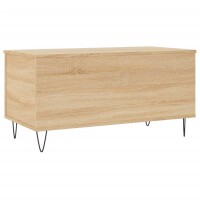 vidaXL Couchtisch Sonoma-Eiche 90x44,5x45 cm Holzwerkstoff