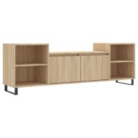 vidaXL TV-Schrank Sonoma-Eiche 160x35x55 cm Holzwerkstoff