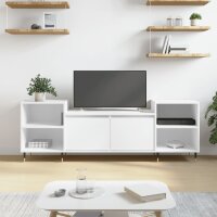 vidaXL TV-Schrank Wei&szlig; 160x35x55 cm Holzwerkstoff