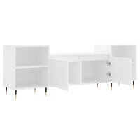 vidaXL TV-Schrank Wei&szlig; 160x35x55 cm Holzwerkstoff