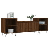 vidaXL TV-Schrank Braun Eichen-Optik 160x35x55 cm Holzwerkstoff