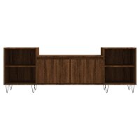 vidaXL TV-Schrank Braun Eichen-Optik 160x35x55 cm Holzwerkstoff