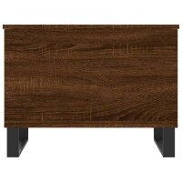 vidaXL Couchtisch Braun Eichen-Optik 60x44,5x45 cm Holzwerkstoff