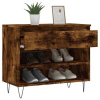 vidaXL Schuhregal R&auml;uchereiche 70x36x60 cm Holzwerkstoff