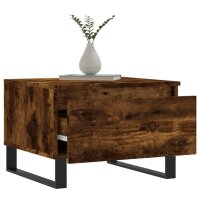 vidaXL Couchtische 2 Stk. R&auml;uchereiche 50x46x35 cm Holzwerkstoff