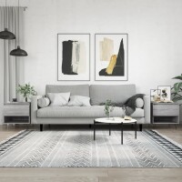 vidaXL Couchtische 2 Stk. Grau Sonoma 50x46x50 cm...