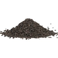 vidaXL Basalt-Kies 25 kg Schwarz 5-8 mm