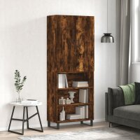 vidaXL Highboard Räuchereiche 69,5x34x180 cm...