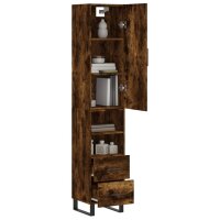 vidaXL Highboard R&auml;uchereiche 34,5x34x180 cm Holzwerkstoff