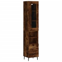 vidaXL Highboard R&auml;uchereiche 34,5x34x180 cm Holzwerkstoff