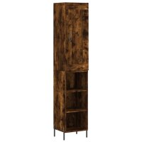 vidaXL Highboard Räuchereiche 34,5x34x180 cm...