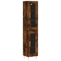 vidaXL Highboard R&auml;uchereiche 34,5x34x180 cm Holzwerkstoff