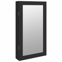 vidaXL Spiegel-Schmuckschrank mit LED-Beleuchtung...