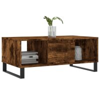 vidaXL Couchtisch R&auml;uchereiche 90x50x36,5 cm Holzwerkstoff