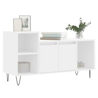 vidaXL TV-Schrank Wei&szlig; 100x35x55 cm Holzwerkstoff