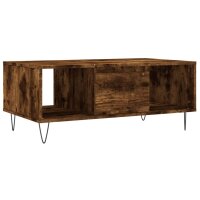 vidaXL Couchtisch R&auml;uchereiche 90x50x36,5 cm Holzwerkstoff