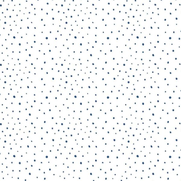 Noordwand Tapete Mondo baby Confetti Dots Wei&szlig;, Blau und Beige