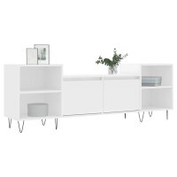 vidaXL TV-Schrank Wei&szlig; 160x35x55 cm Holzwerkstoff