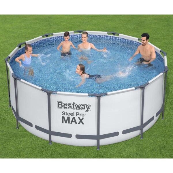 Bestway Steel Pro MAX Swimmingpool-Set Rund 366x122 cm