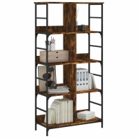 vidaXL B&uuml;cherregal R&auml;uchereiche 78,5x33x153 cm Holzwerkstoff