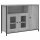 vidaXL Sideboard Grau Sonoma 100x35x75 cm Holzwerkstoff