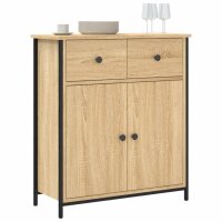 vidaXL Sideboard Sonoma-Eiche 70x30x80 cm Holzwerkstoff