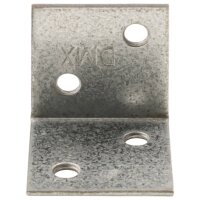 vidaXL Winkelhalterungen 150 Stk. 2 mm 30x25x30 mm Verzinkter Stahl