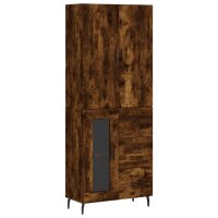 vidaXL Highboard Räuchereiche 69,5x34x180 cm...