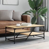 vidaXL Couchtisch Sonoma-Eiche 100x49x40 cm Holzwerkstoff