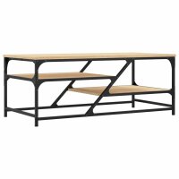 vidaXL Couchtisch Sonoma-Eiche 100x49x40 cm Holzwerkstoff