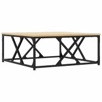 vidaXL Couchtisch Sonoma-Eiche 70x70x30 cm Holzwerkstoff