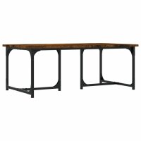 vidaXL Couchtisch R&auml;uchereiche 90x50x35 cm Holzwerkstoff