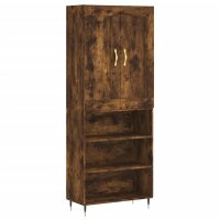 vidaXL Highboard Räuchereiche 69,5x34x180 cm...