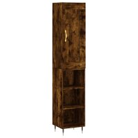 vidaXL Highboard R&auml;uchereiche 34,5x34x180 cm Holzwerkstoff